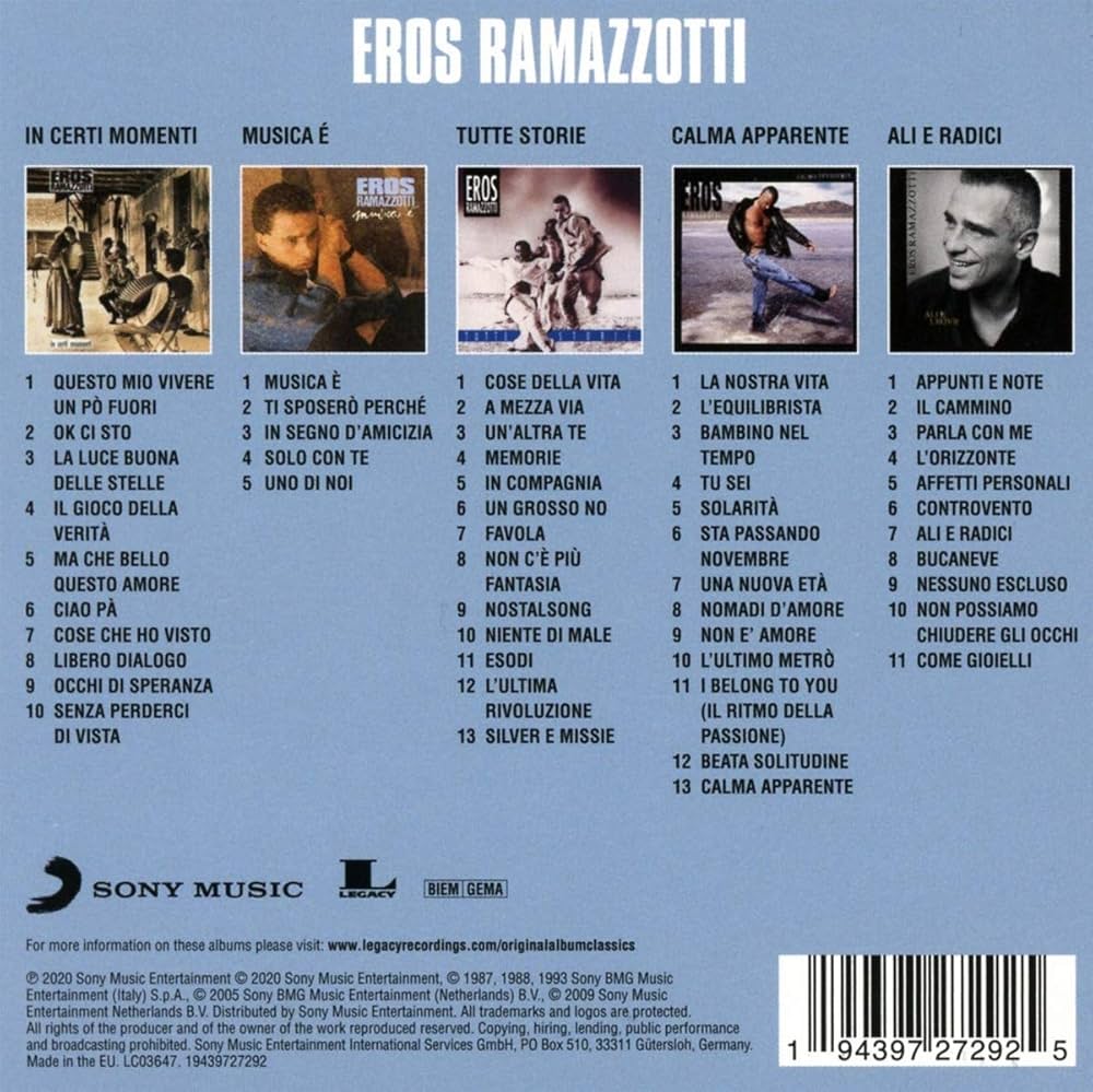 その他 Eros Ramazzotti Li [CD] $_57.JPG?set_id=8800005007